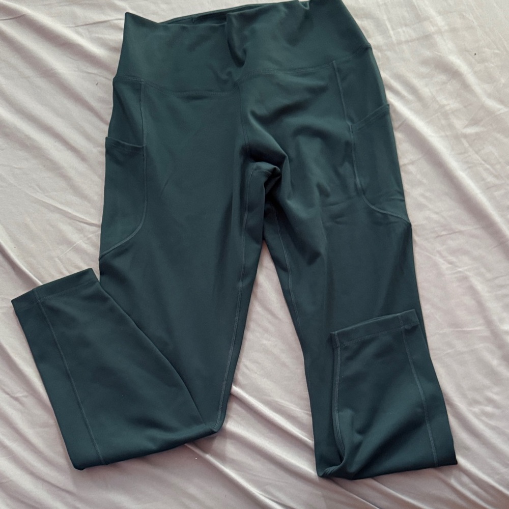 Nike Dri-FIT Dark Green Leggings